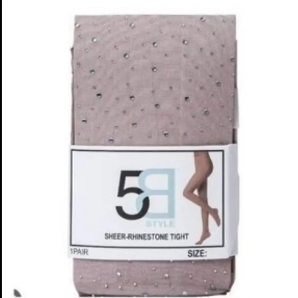 Damaged One Pair Sheer rhinestone Stylish tights